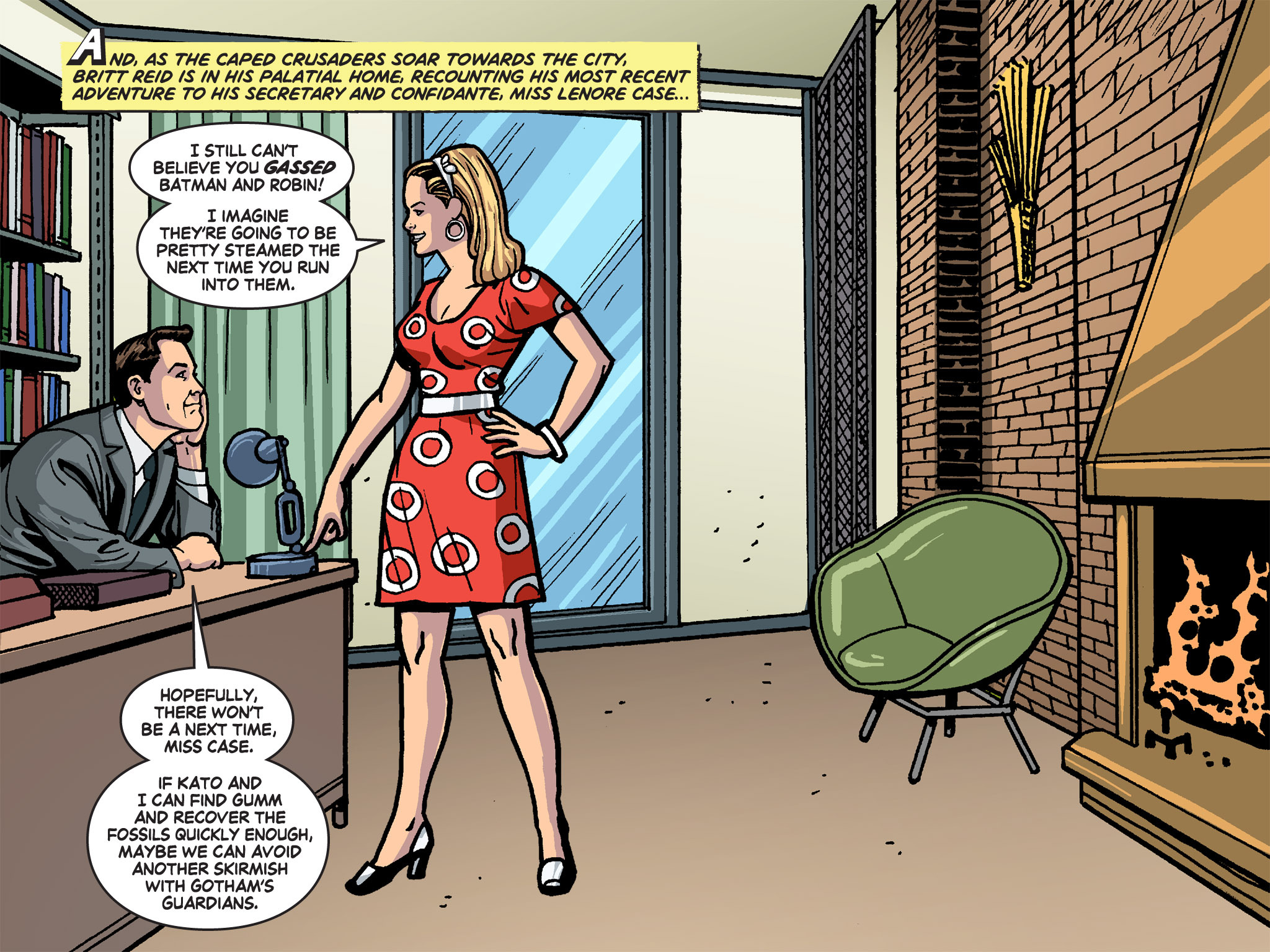 Read online Batman '66 Meets the Green Hornet [II] comic -  Issue #4 - 40