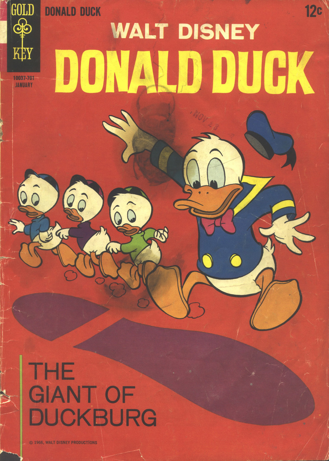 Read online Donald Duck (1962) comic -  Issue #111 - 1