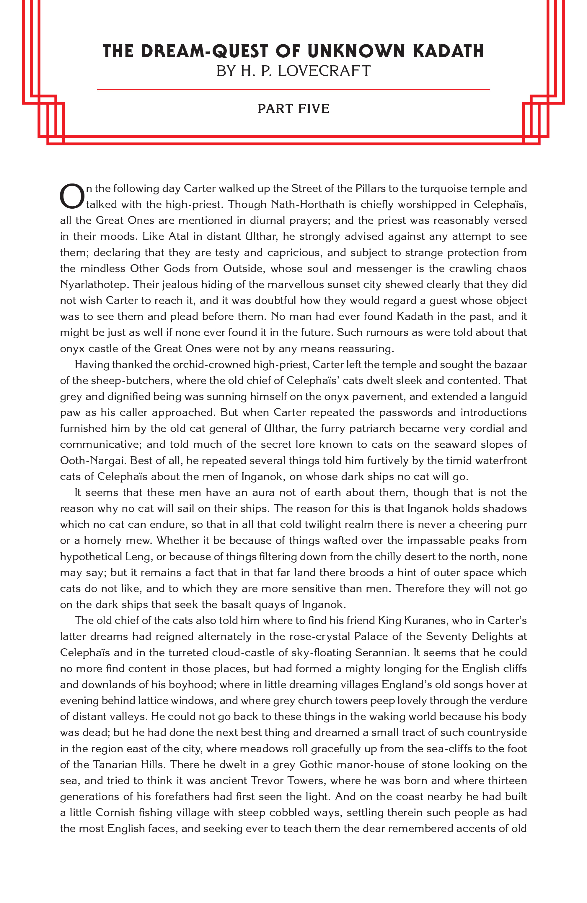 Read online Lovecraft Unknown Kadath comic -  Issue #5 - 27