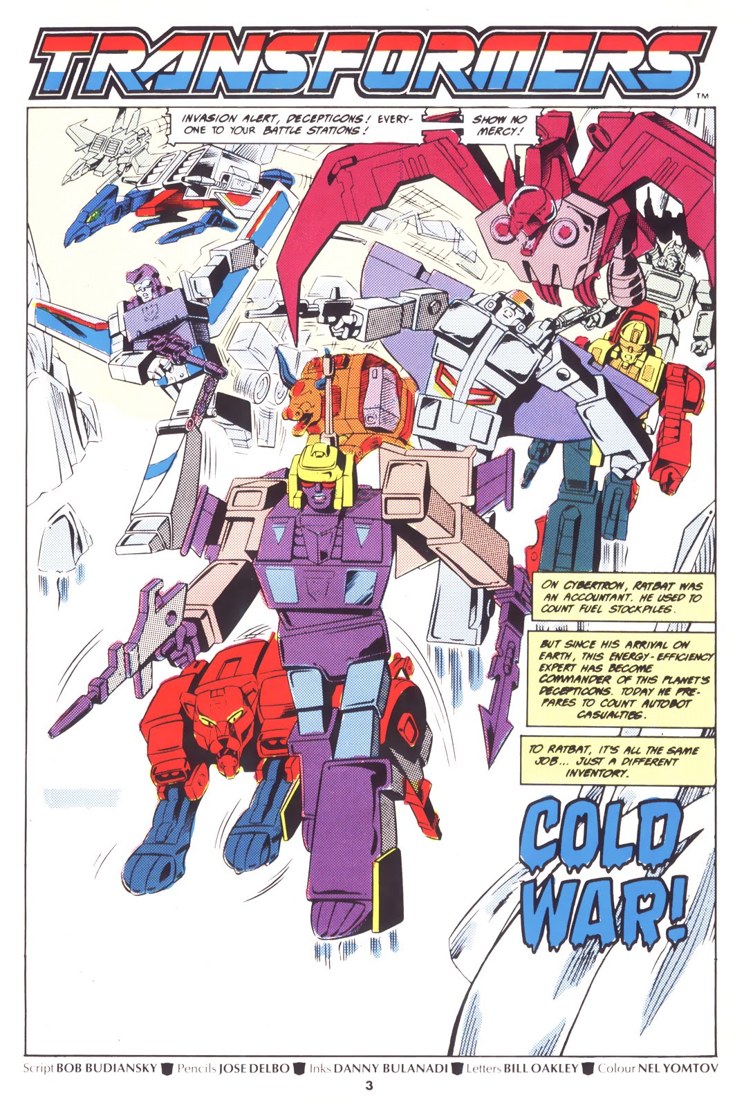 Read online The Transformers (UK) comic -  Issue #206 - 3
