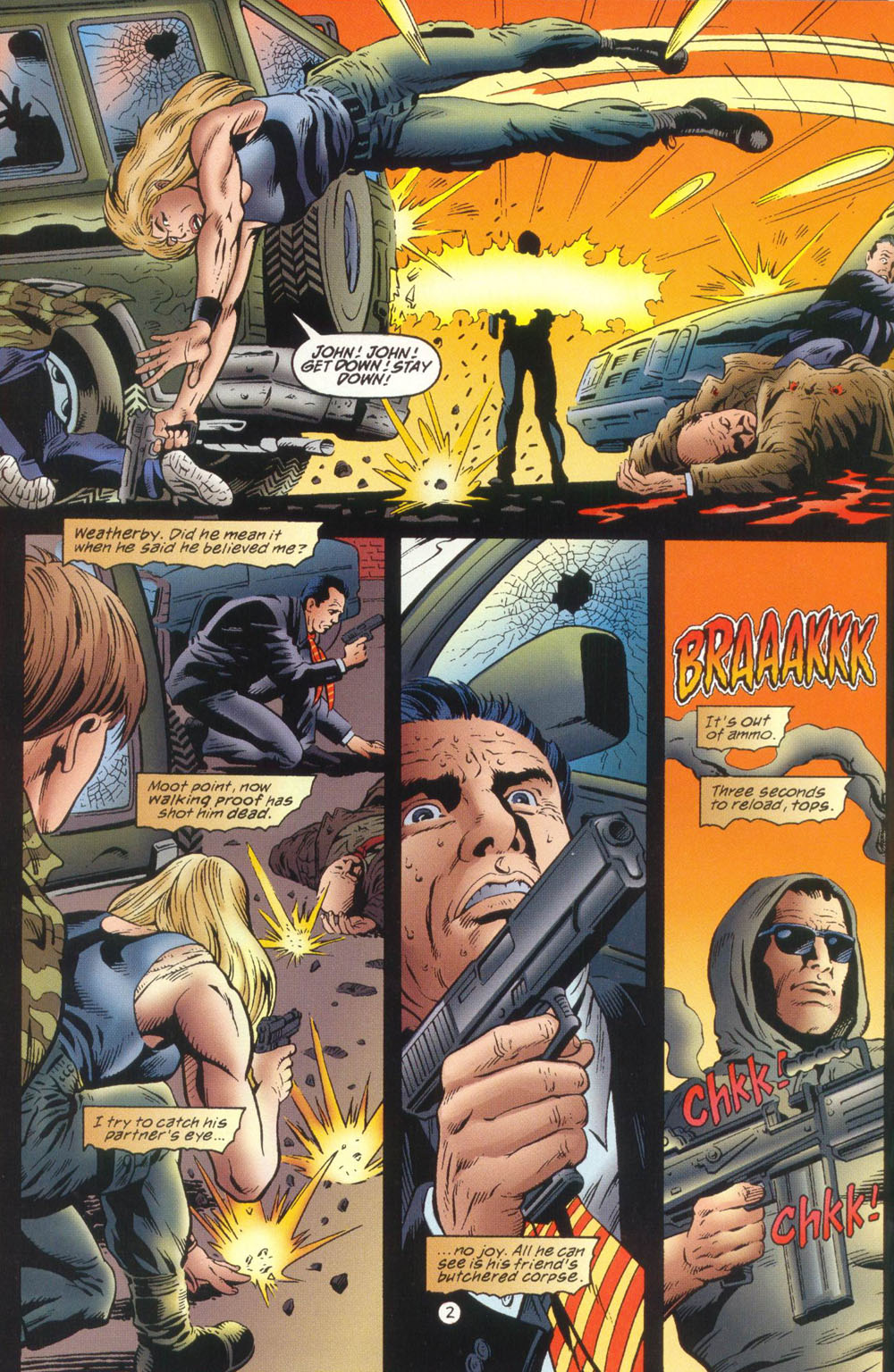 Read online T2: Cybernetic Dawn comic -  Issue #3 - 3