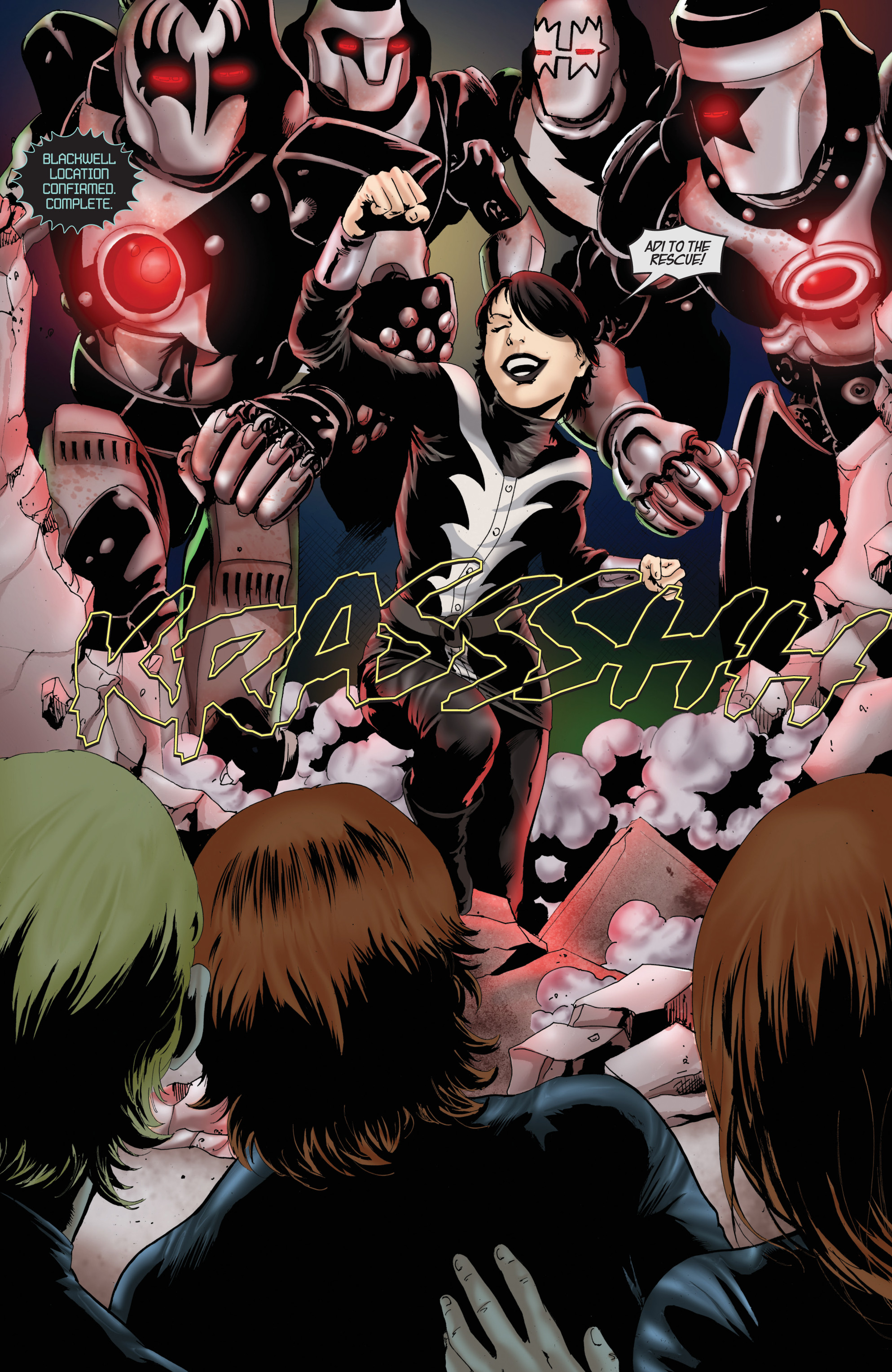 Read online KISS comic -  Issue #4 - 10