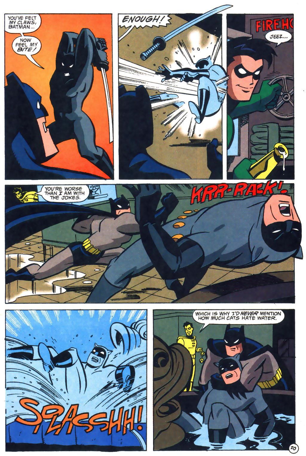 Read online The Batman and Robin Adventures comic -  Issue #16 - 21