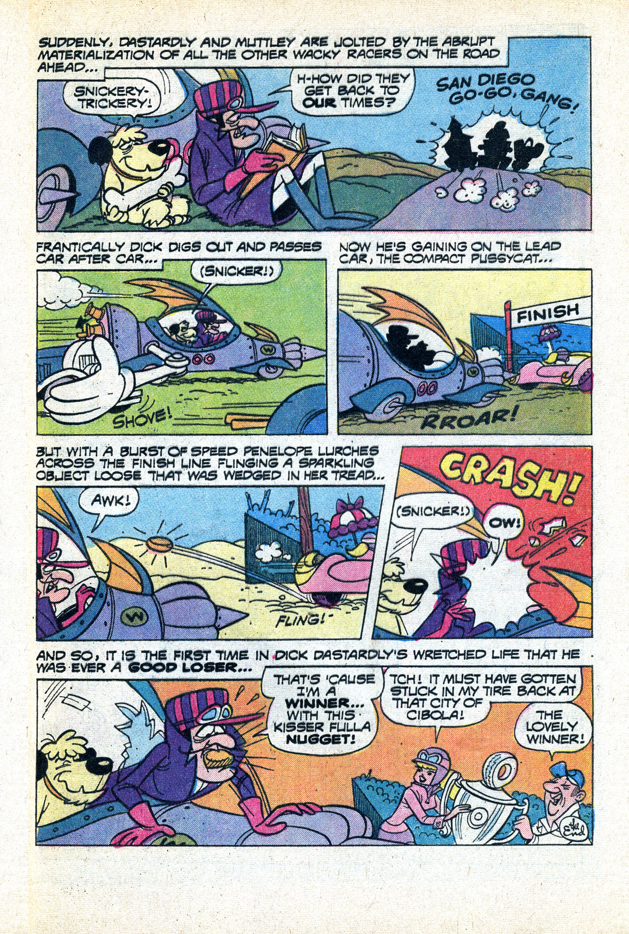 Read online Hanna-Barbera Wacky Races comic -  Issue #7 - 26