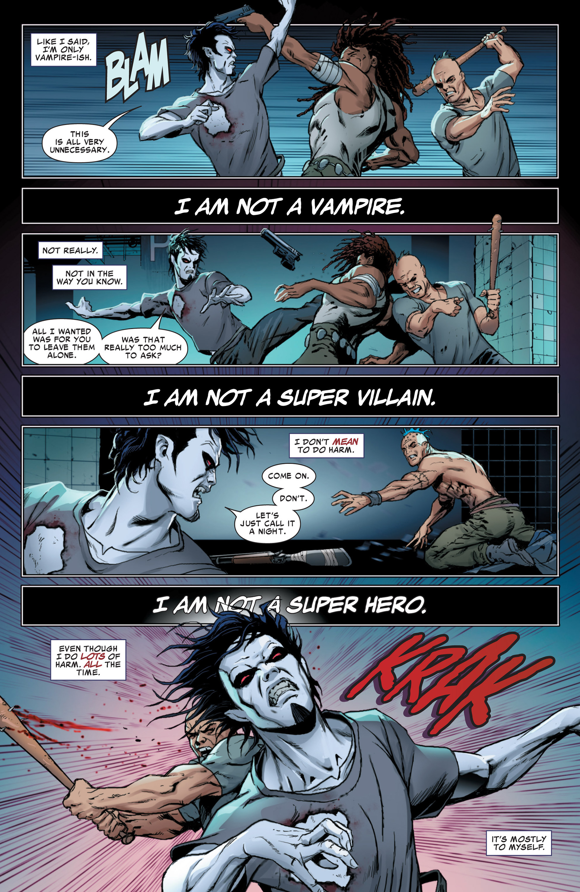Read online Morbius: The Living Vampire comic -  Issue #1 - 7