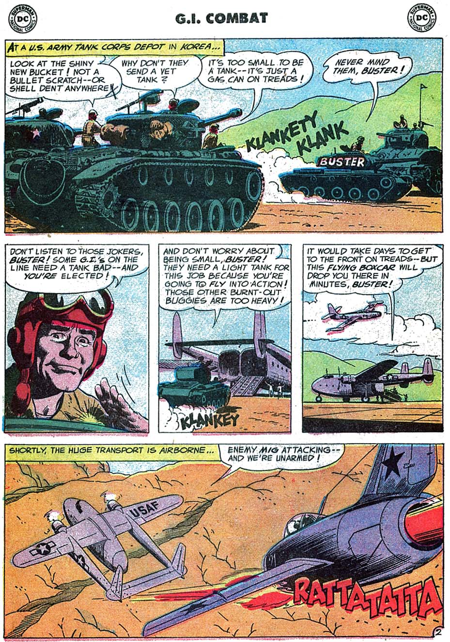 Read online G.I. Combat (1952) comic -  Issue #54 - 4
