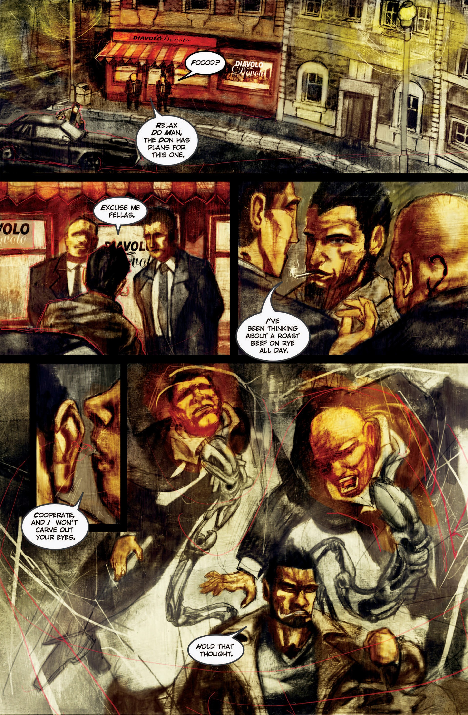 Read online Trenchcoats, Cigarettes and Shotguns comic -  Issue #1 - 18
