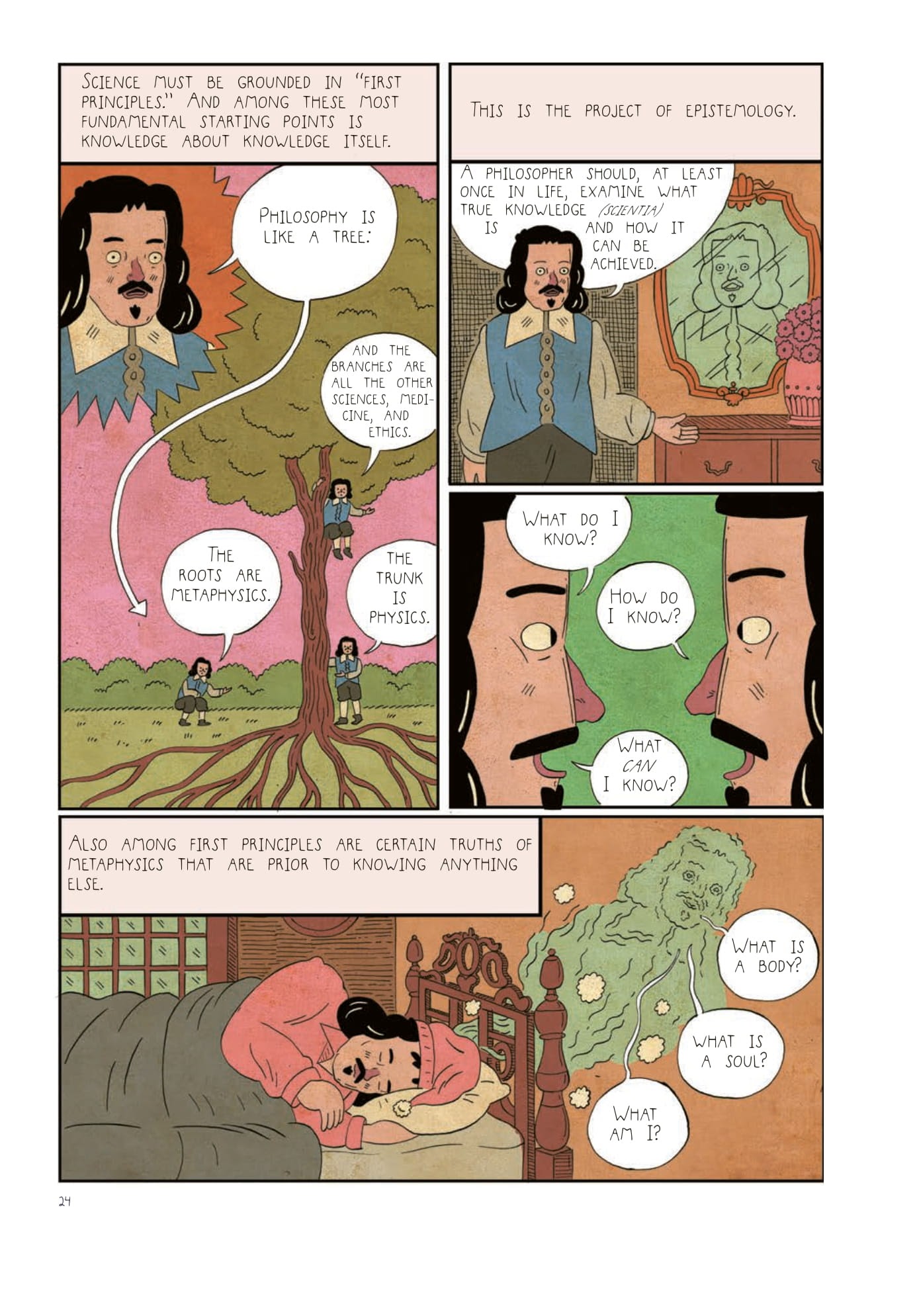 Read online Heretics!: The Wondrous (and Dangerous) Beginnings of Modern Philosophy comic -  Issue # TPB (Part 1) - 25