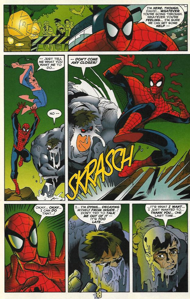 Read online The Sensational Spider-Man (1996) comic -  Issue #18 - 19