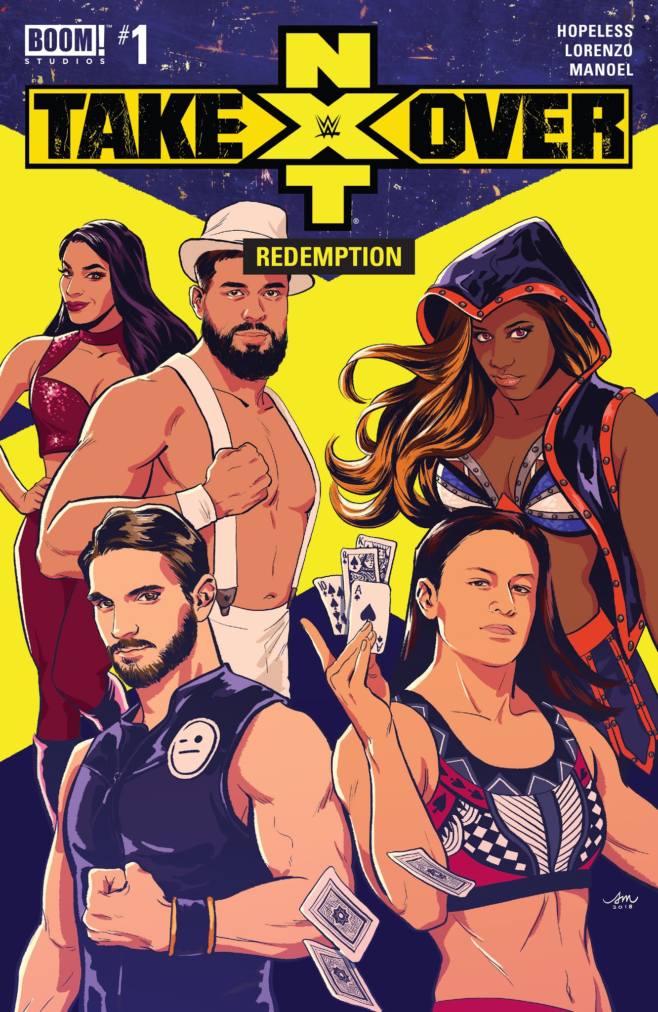 Read online WWE: NXT Takeover - Redemption comic -  Issue # Full - 1