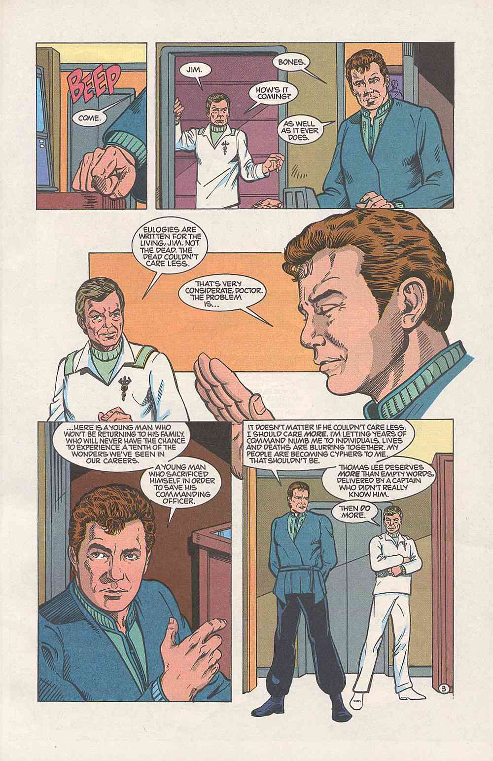 Read online Star Trek (1989) comic -  Issue #19 - 4