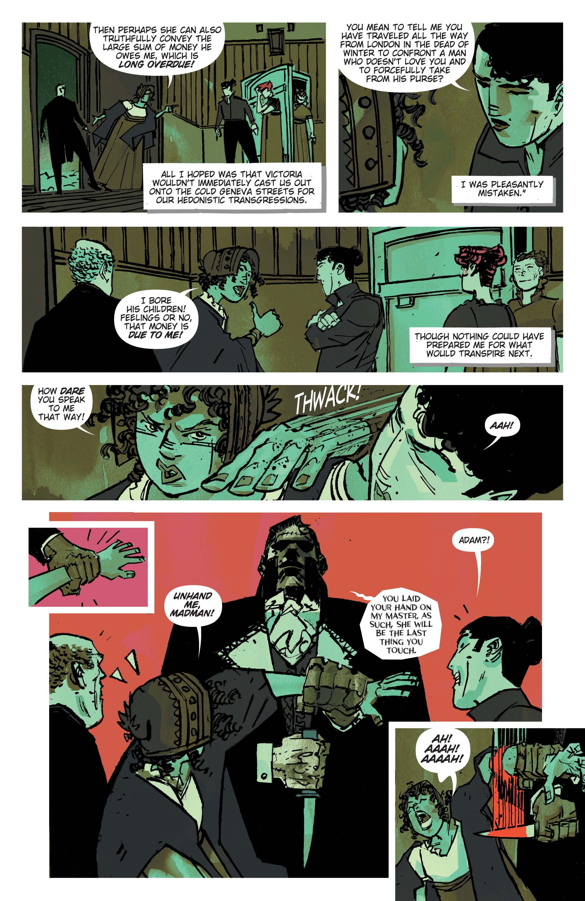 Read online Mary Shelley Monster Hunter comic -  Issue #3 - 20