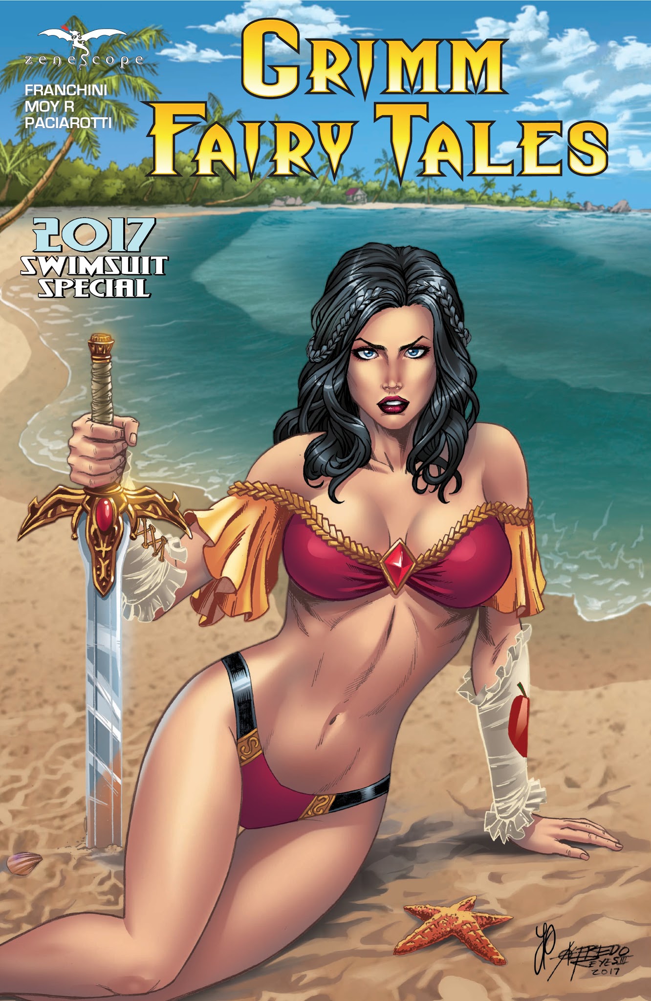 Grimm Fairy Tales 2017 Swimsuit Special issue Full - Page 1