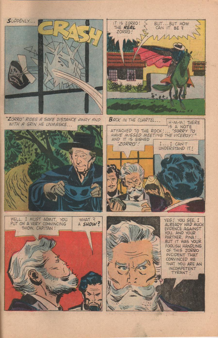 Read online Zorro (1966) comic -  Issue #8 - 31
