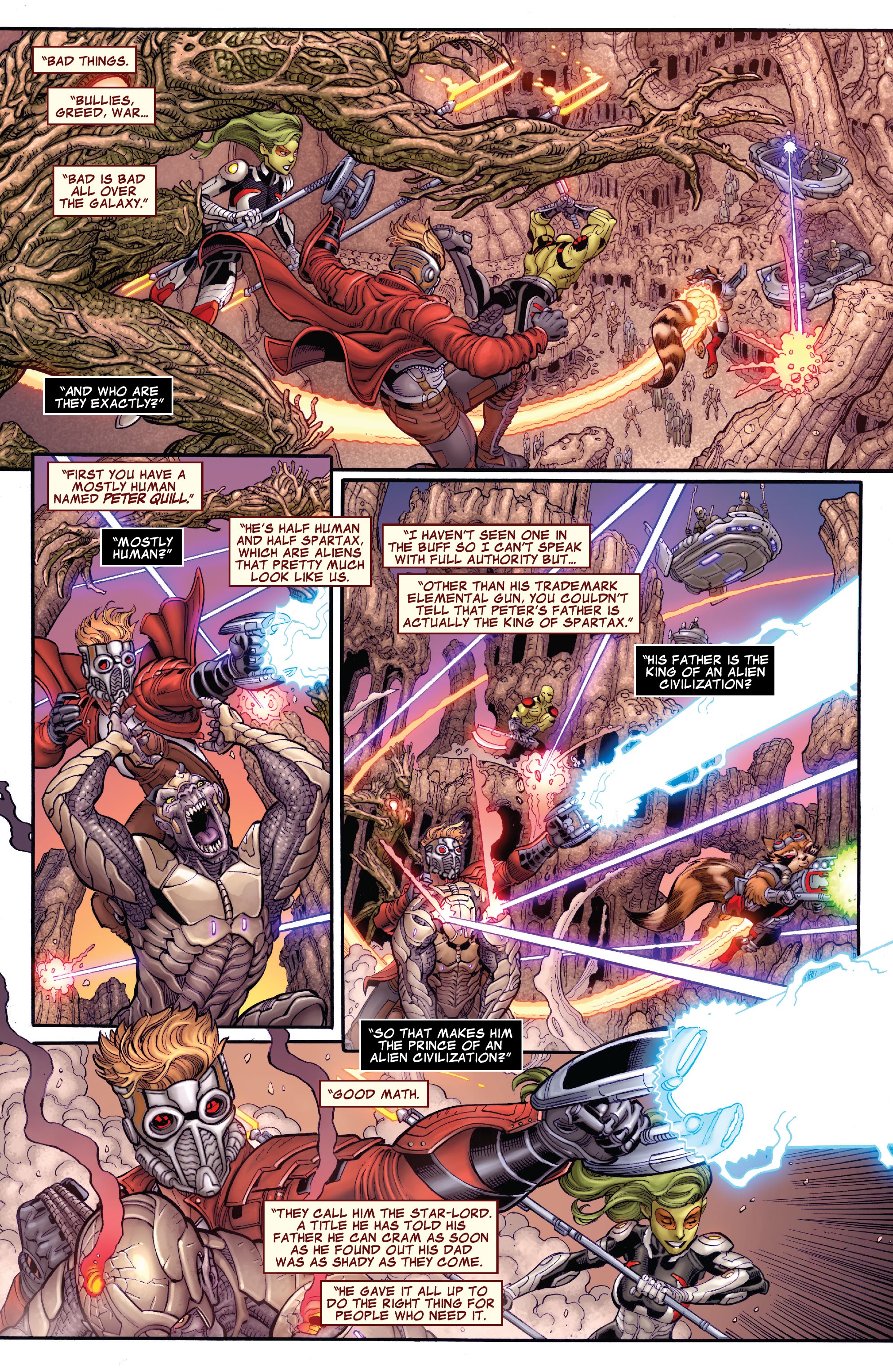 Read online Guardians Of The Galaxy by Brian Michael Bendis comic -  Issue # TPB 2 (Part 2) - 10