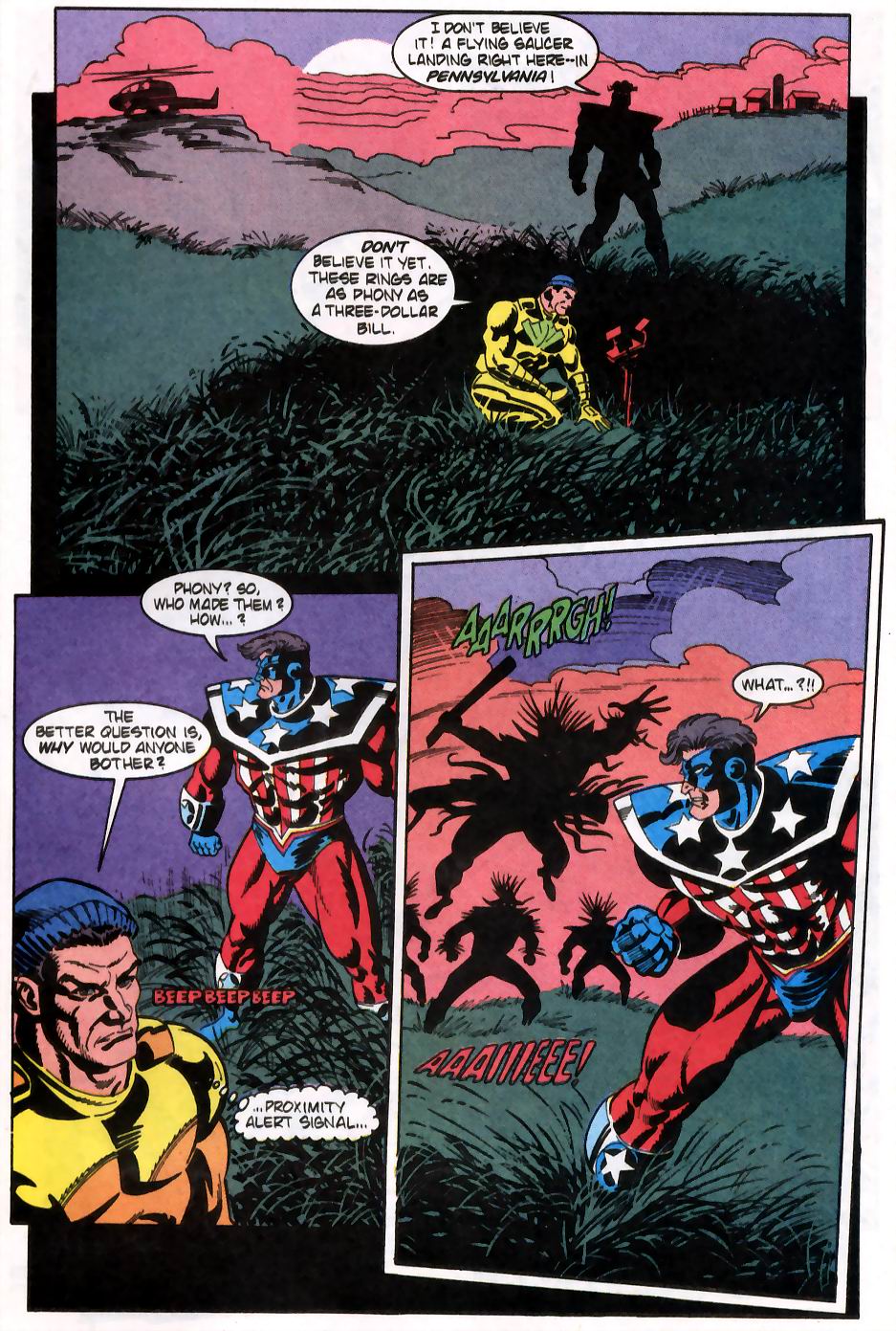 Read online The Web (1991) comic -  Issue #12 - 14