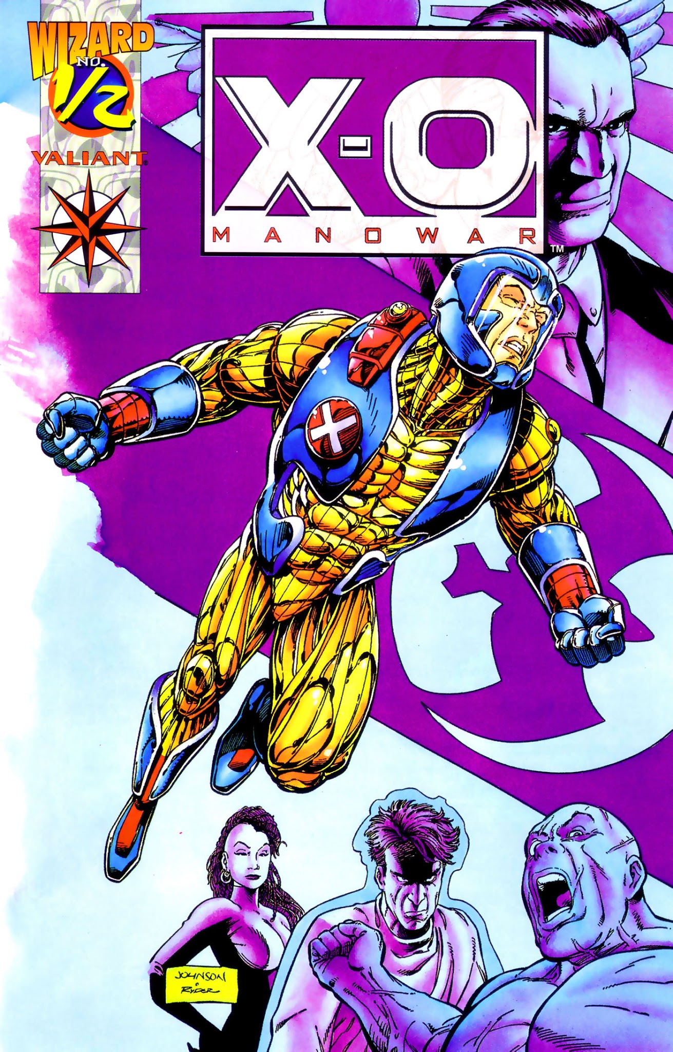 Read online X-O Manowar (1992) comic -  Issue #0.5 - 1