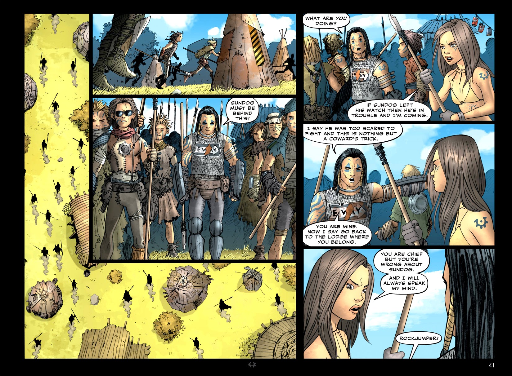 Read online Tribes: The Dog Years comic -  Issue #2 - 9