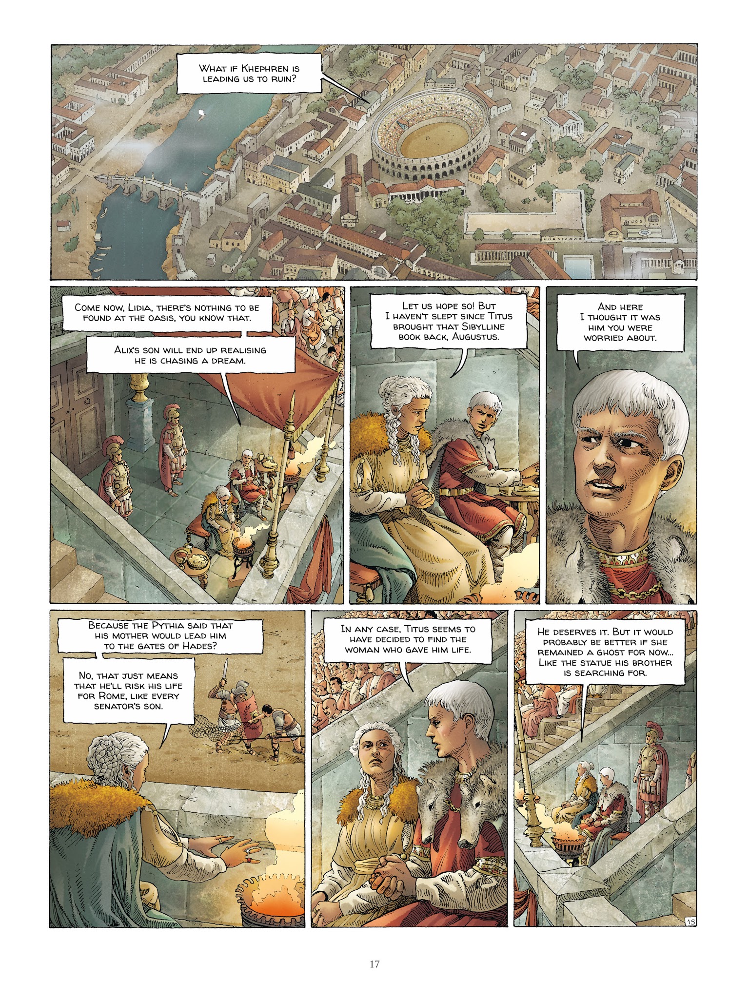 Read online Alix Senator comic -  Issue #6 - 18