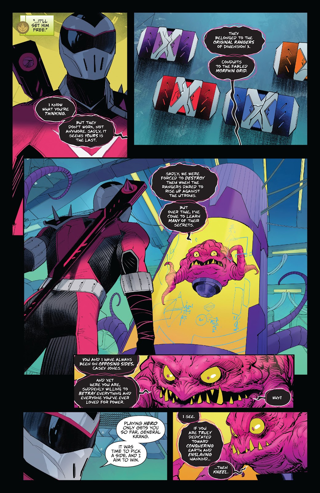 Mighty Morphin Power Rangers/ Teenage Mutant Ninja Turtles II issue 2 - Page 8