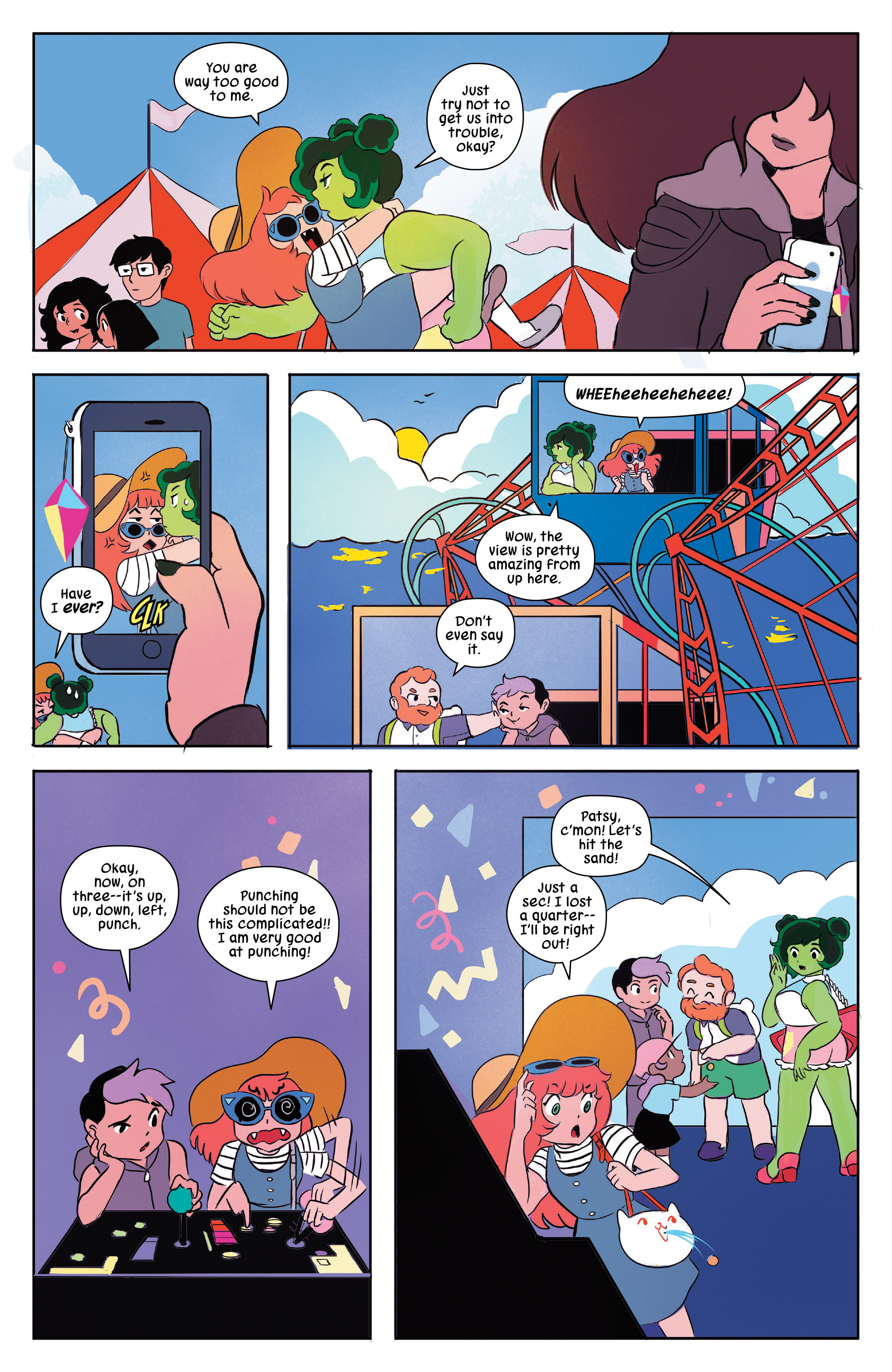Read online Patsy Walker, A.K.A. Hellcat! comic -  Issue #6 - 7