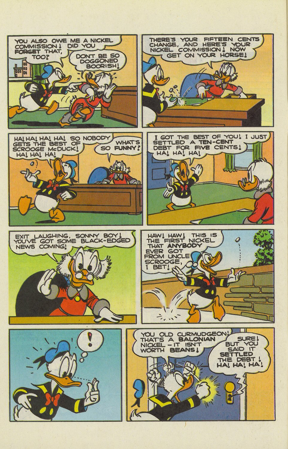 Read online Walt Disney's Uncle Scrooge Adventures comic -  Issue #50 - 7