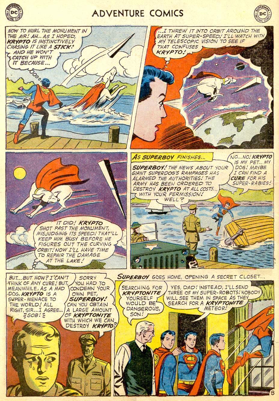 Read online Adventure Comics (1938) comic -  Issue #262 - 10