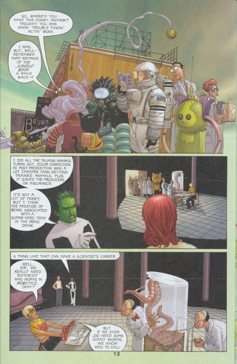 Read online Doom Patrol (2001) comic -  Issue #7 - 21