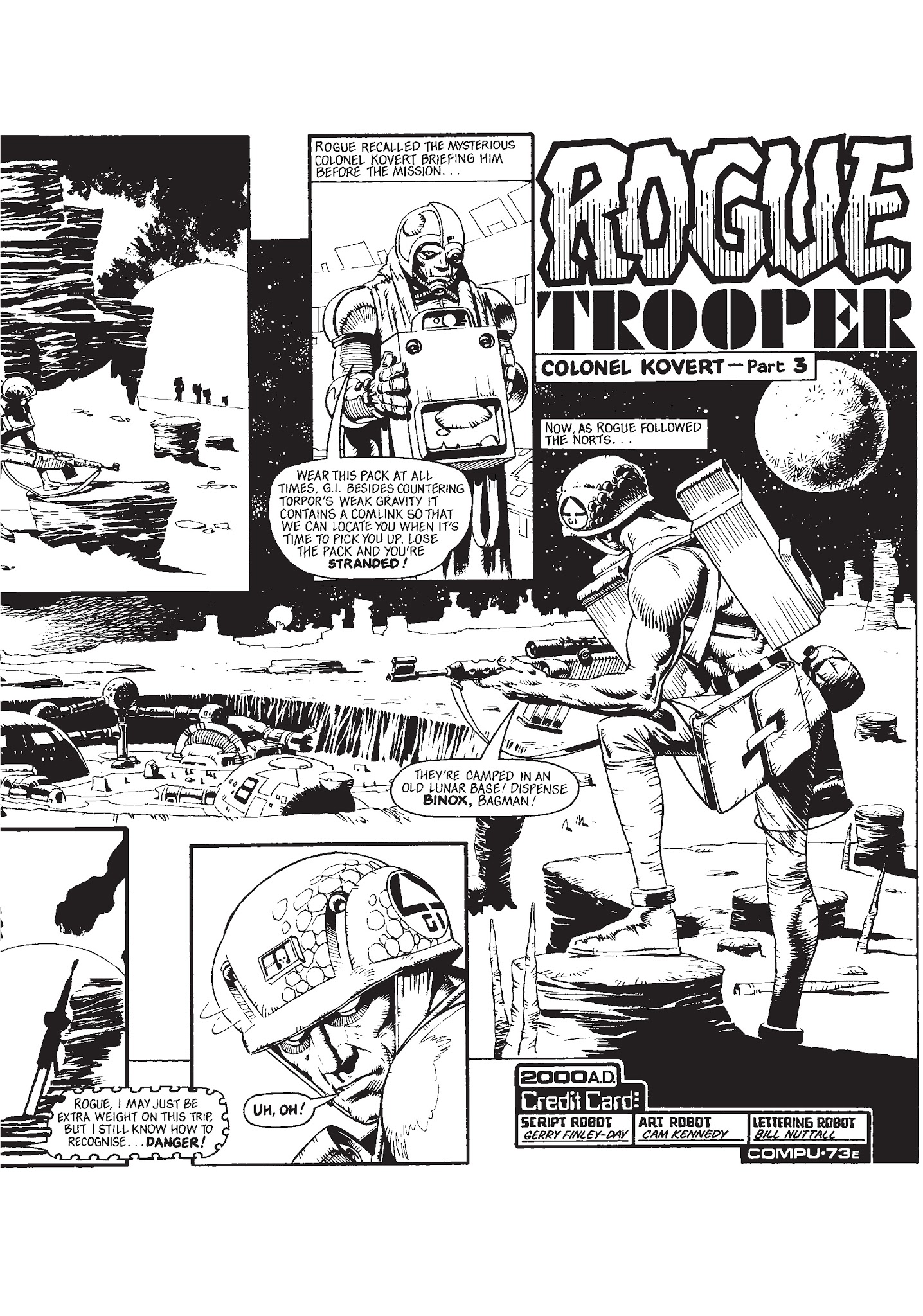Read online Rogue Trooper: Tales of Nu-Earth comic -  Issue # TPB 2 - 173