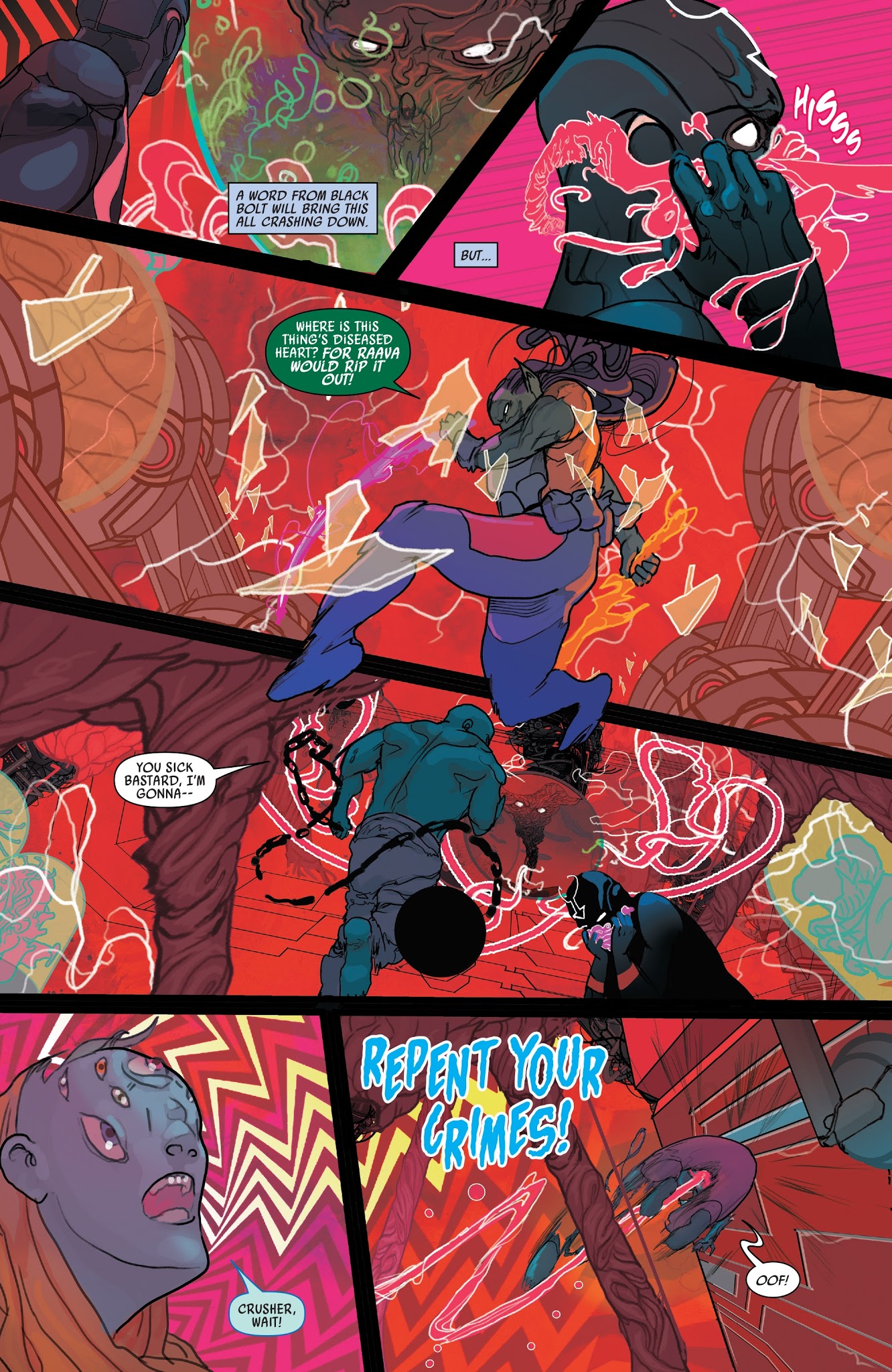Read online Black Bolt comic -  Issue #6 - 12