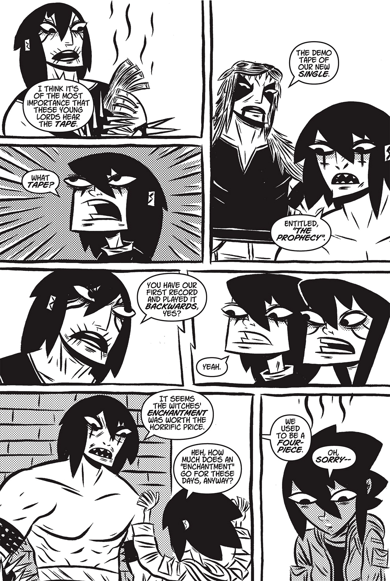 Read online Black Metal comic -  Issue #1 - 107