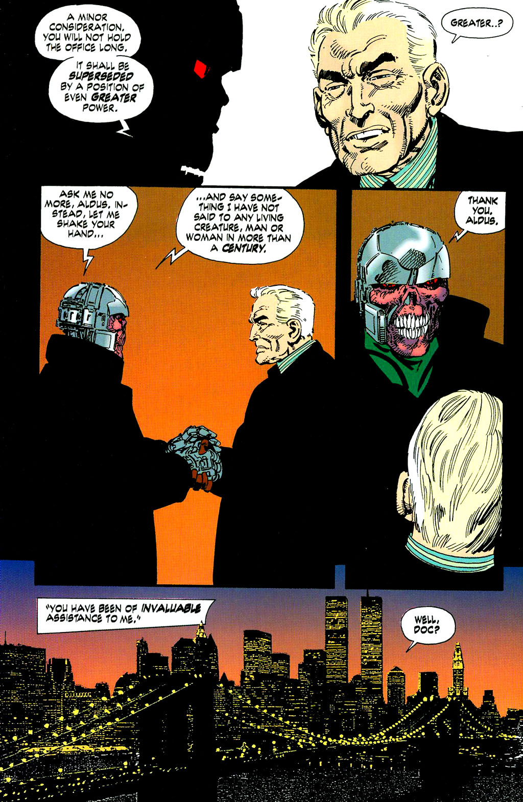 Read online John Byrne's Next Men (1992) comic -  Issue # TPB 3 - 91