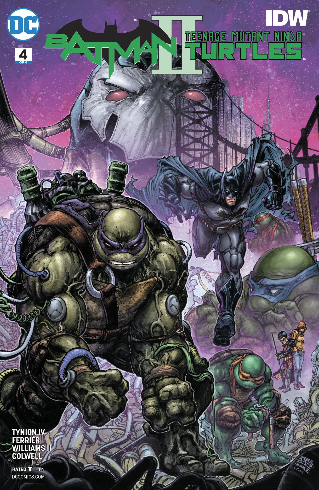 Read online Batman/Teenage Mutant Ninja Turtles II comic -  Issue #4 - 1