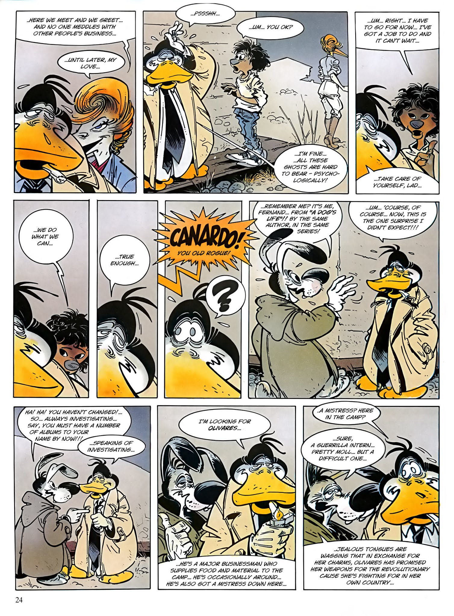 Read online Une enquête de l'inspecteur Canardo comic -  Issue #6 - 23