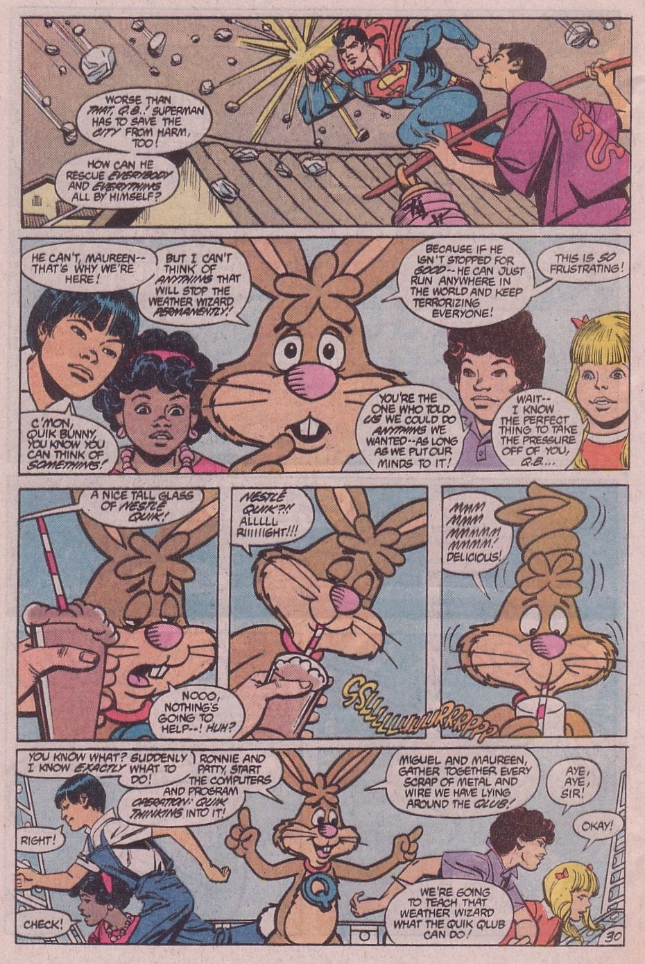 Read online Superman Meets the Quik Bunny comic -  Issue # Full - 32