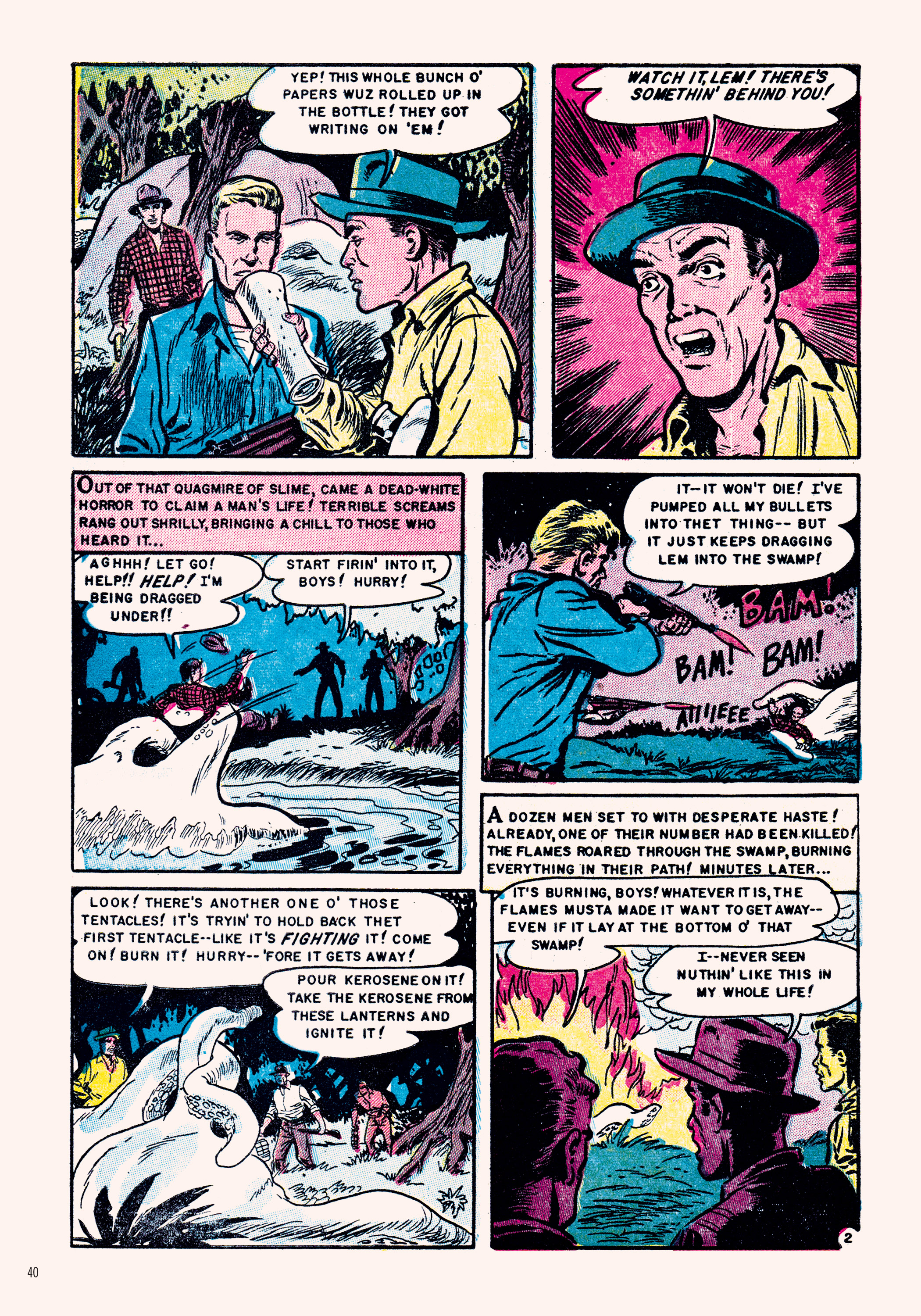 Read online Classic Monsters of Pre-Code Horror Comics: Swamp Monsters comic -  Issue # TPB - 40