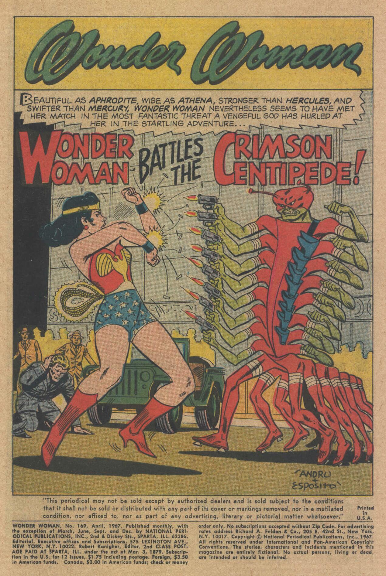 Read online Wonder Woman (1942) comic -  Issue #169 - 3