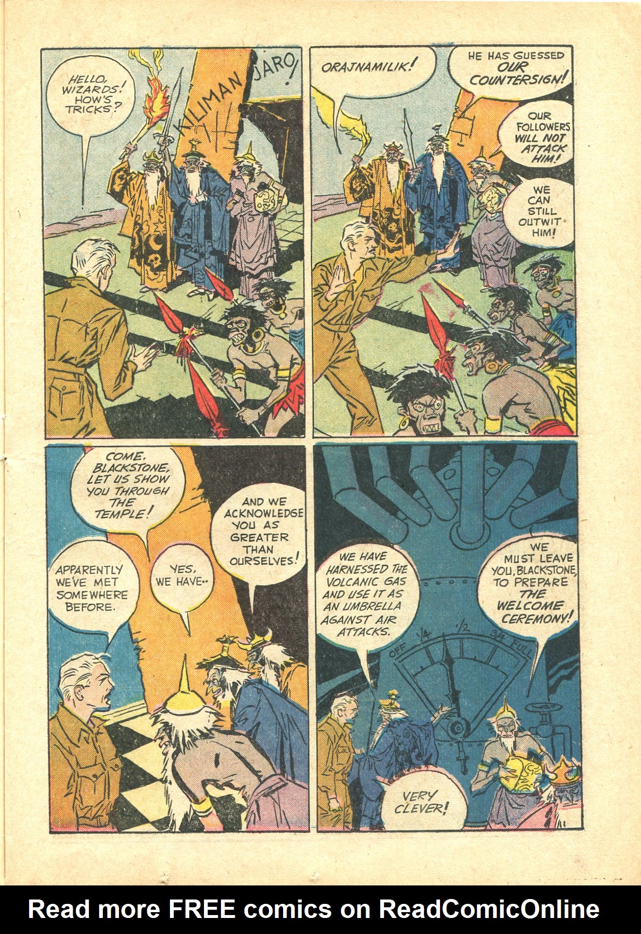 Read online Super-Magician Comics comic -  Issue #21 - 21