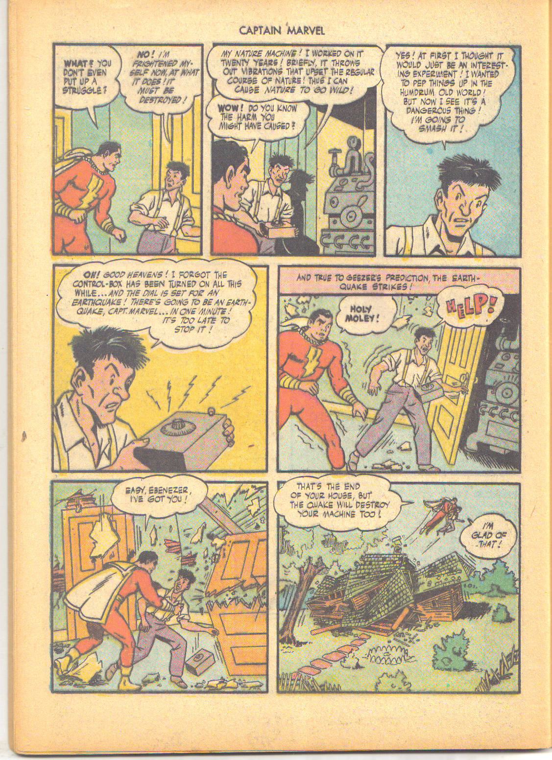 Read online Captain Marvel Adventures comic -  Issue #58 - 40