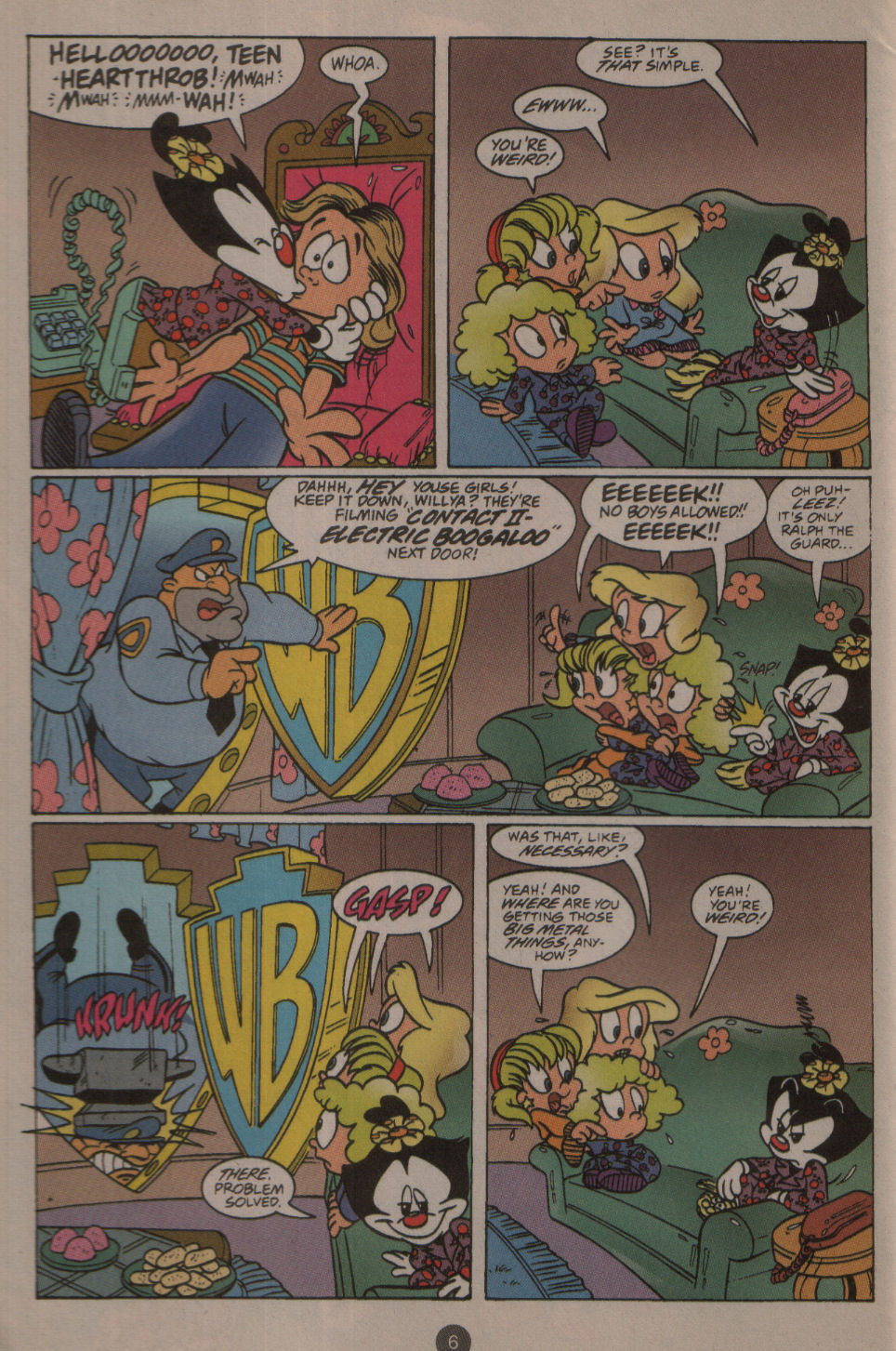 Read online Animaniacs comic -  Issue #32 - 6