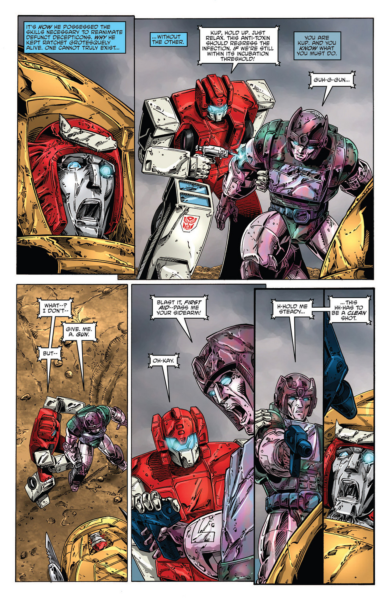 Read online The Transformers: Regeneration One comic -  Issue #85 - 17