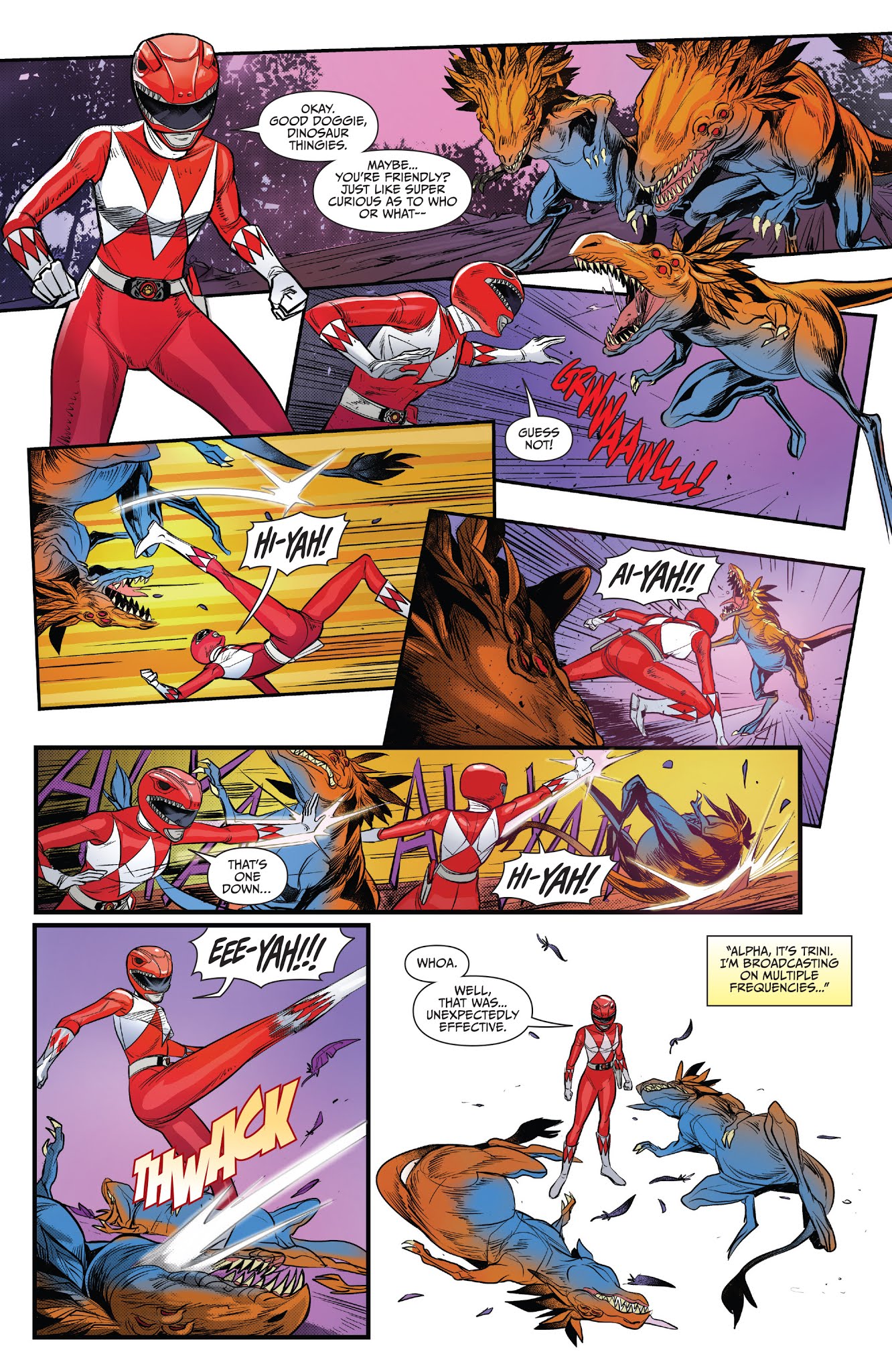 Read online Saban's Go Go Power Rangers comic -  Issue #14 - 7