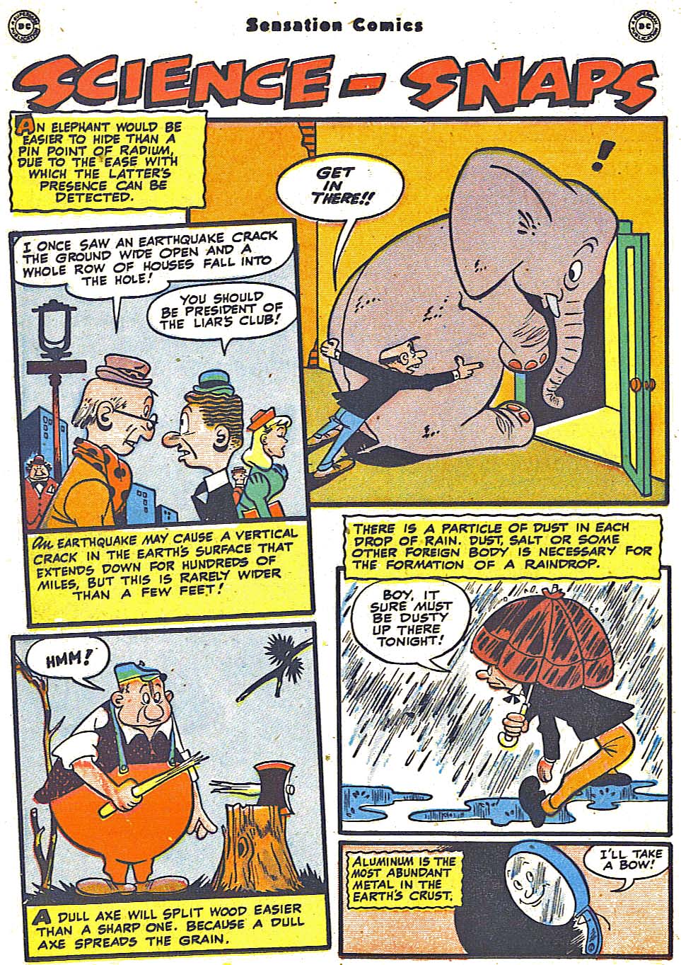 Read online Sensation (Mystery) Comics comic -  Issue #79 - 38