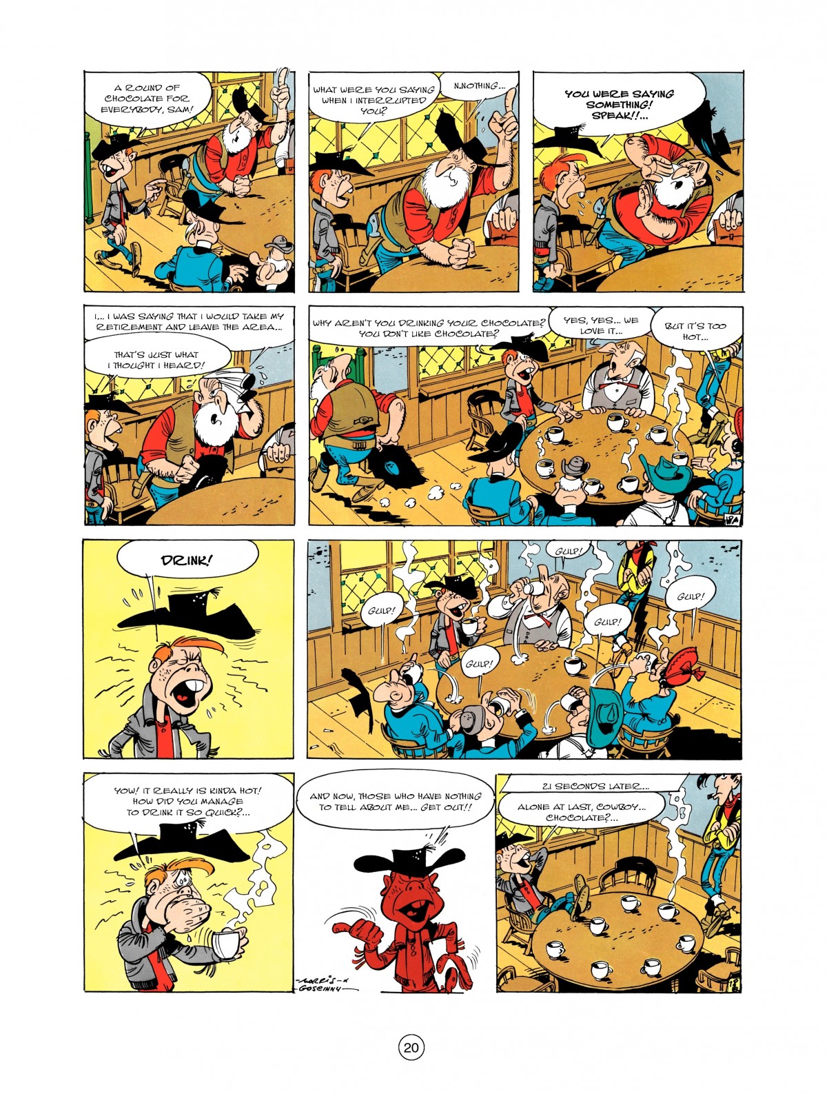 Read online A Lucky Luke Adventure comic -  Issue #1 - 22