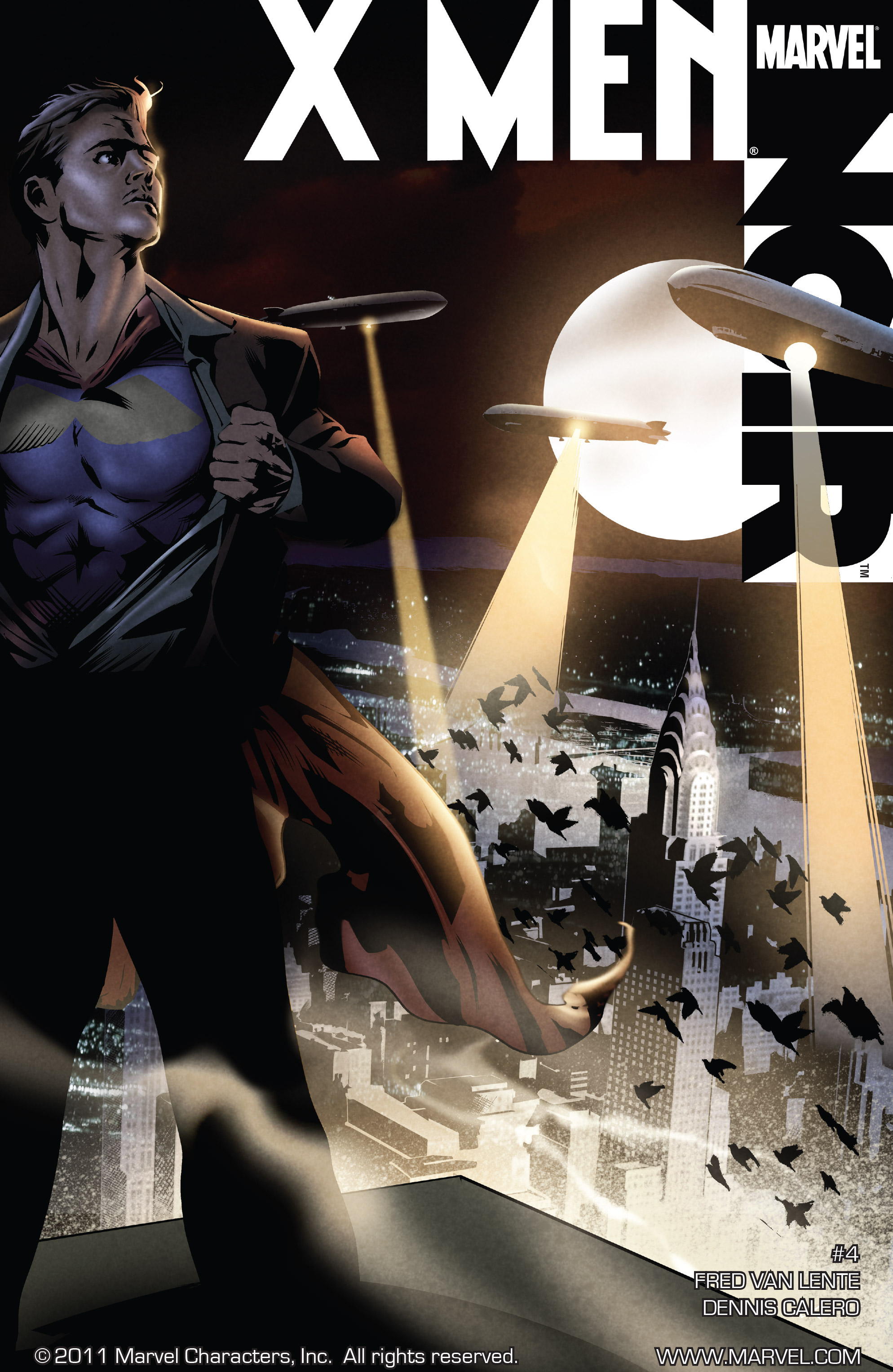 Read online X-Men Noir comic -  Issue #4 - 1