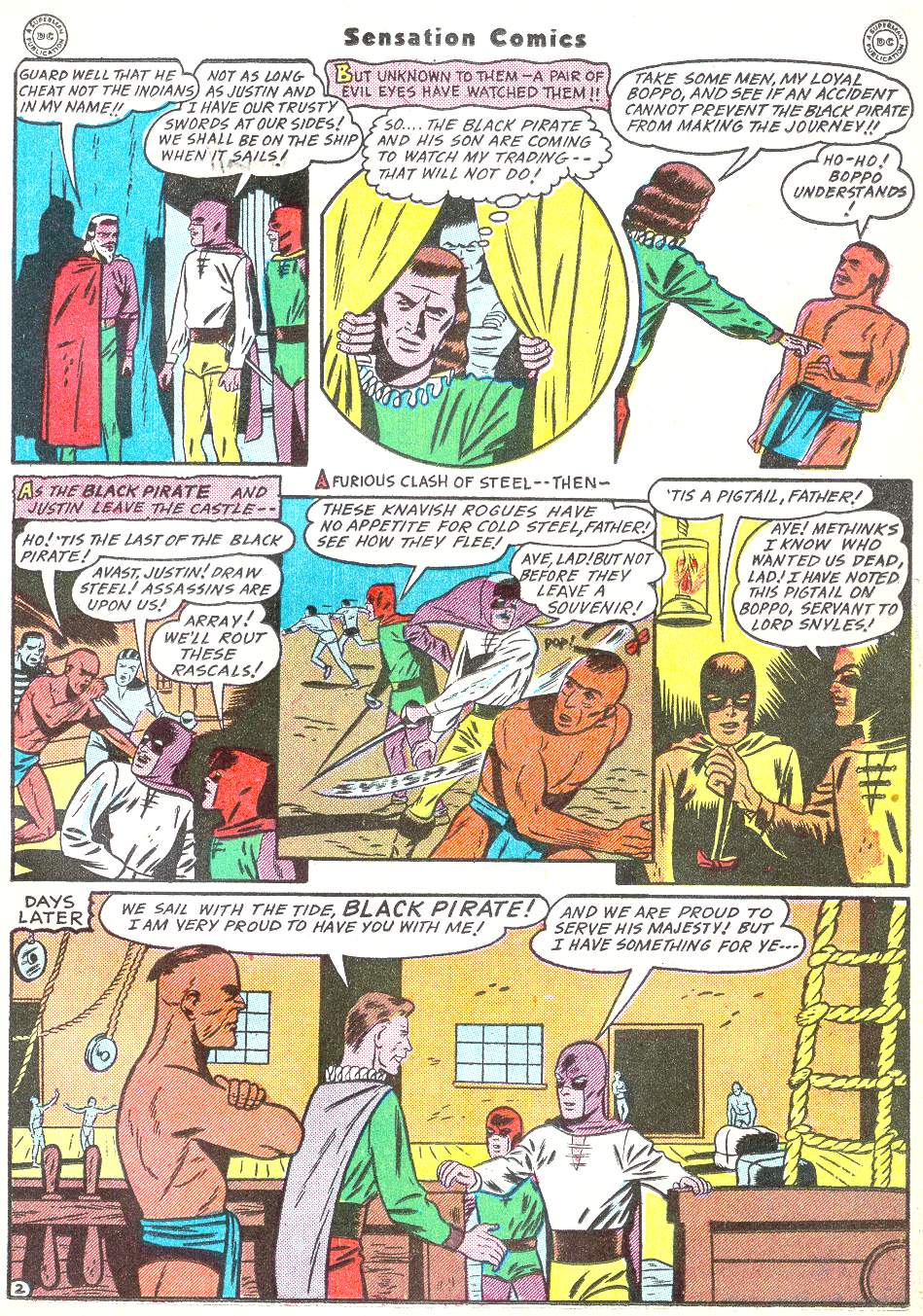 Read online Sensation (Mystery) Comics comic -  Issue #50 - 33