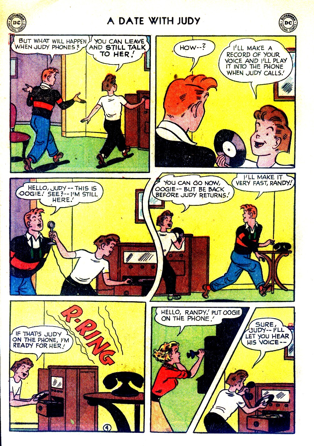 Read online A Date with Judy comic -  Issue #24 - 6