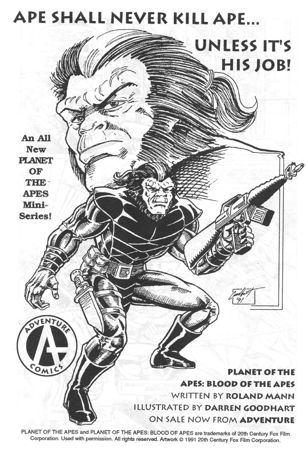 Read online Planet of the Apes (1990) comic -  Issue # Annual 1 - 21