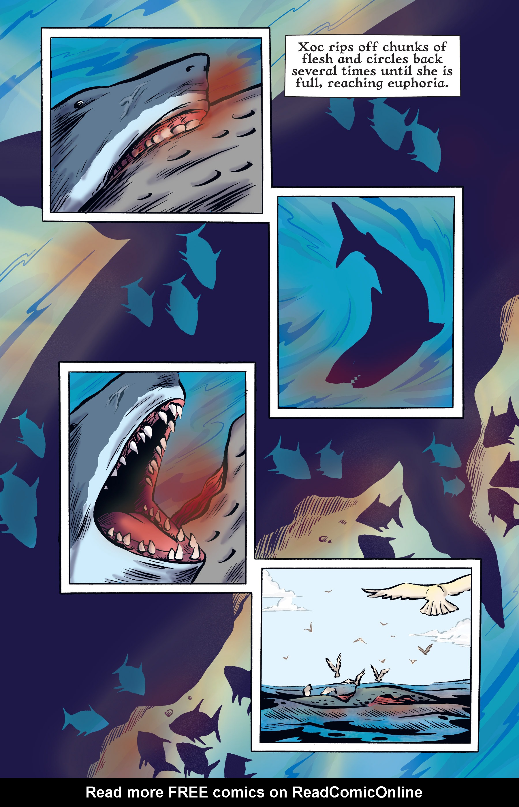 Read online Xoc: Journey of a Great White comic -  Issue # TPB - 55