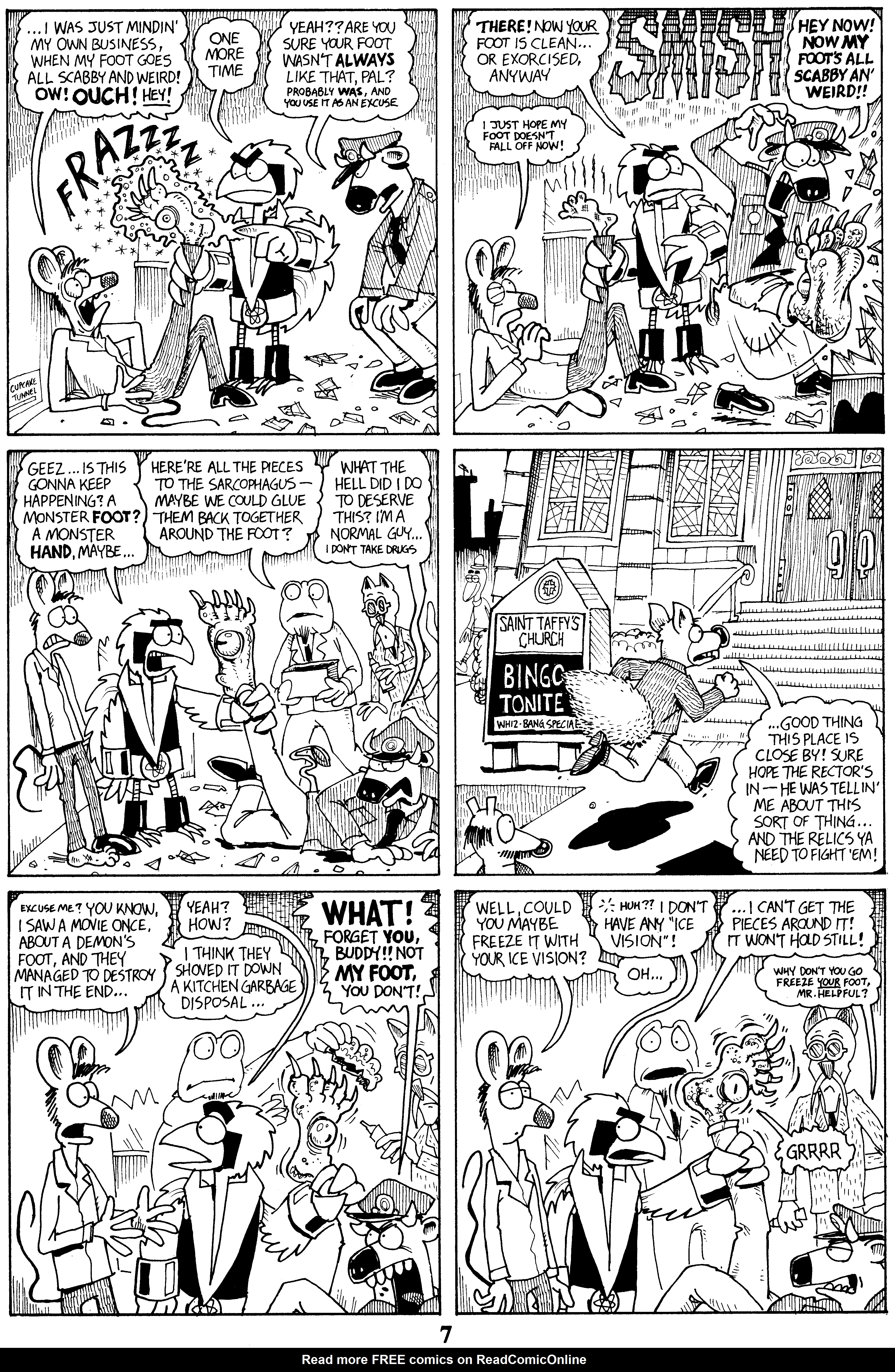 Read online Critters comic -  Issue #50 - 9